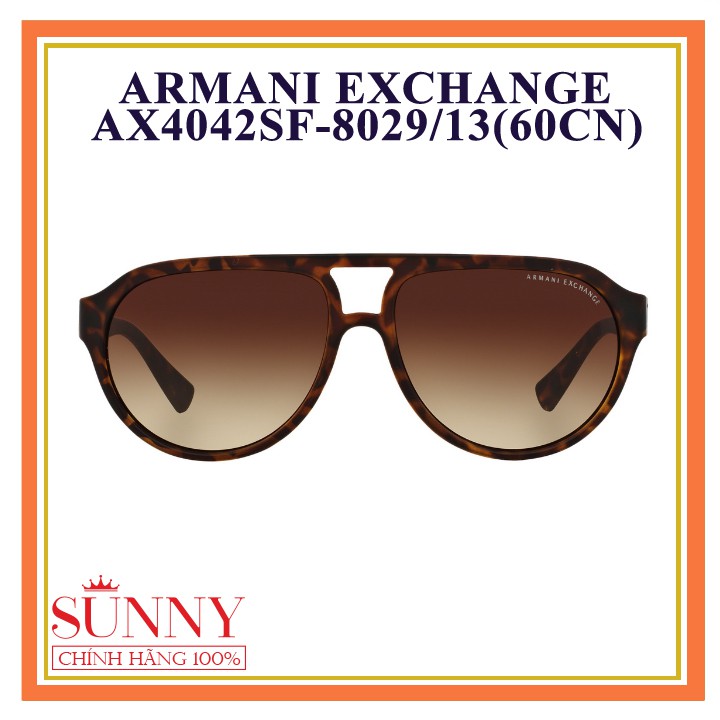 Kính mát Armani Exchange AX4042SF-8029/13(60CN) chính hãng, bảo hãnh toàn quốc