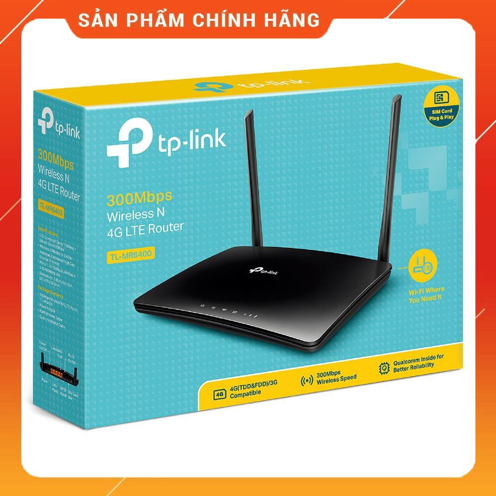 (Có sẵn) TP-Link TL-MR6400 - Bộ Phát Wifi Di Dộng 3G/4G _Siêu rẻ | WebRaoVat - webraovat.net.vn