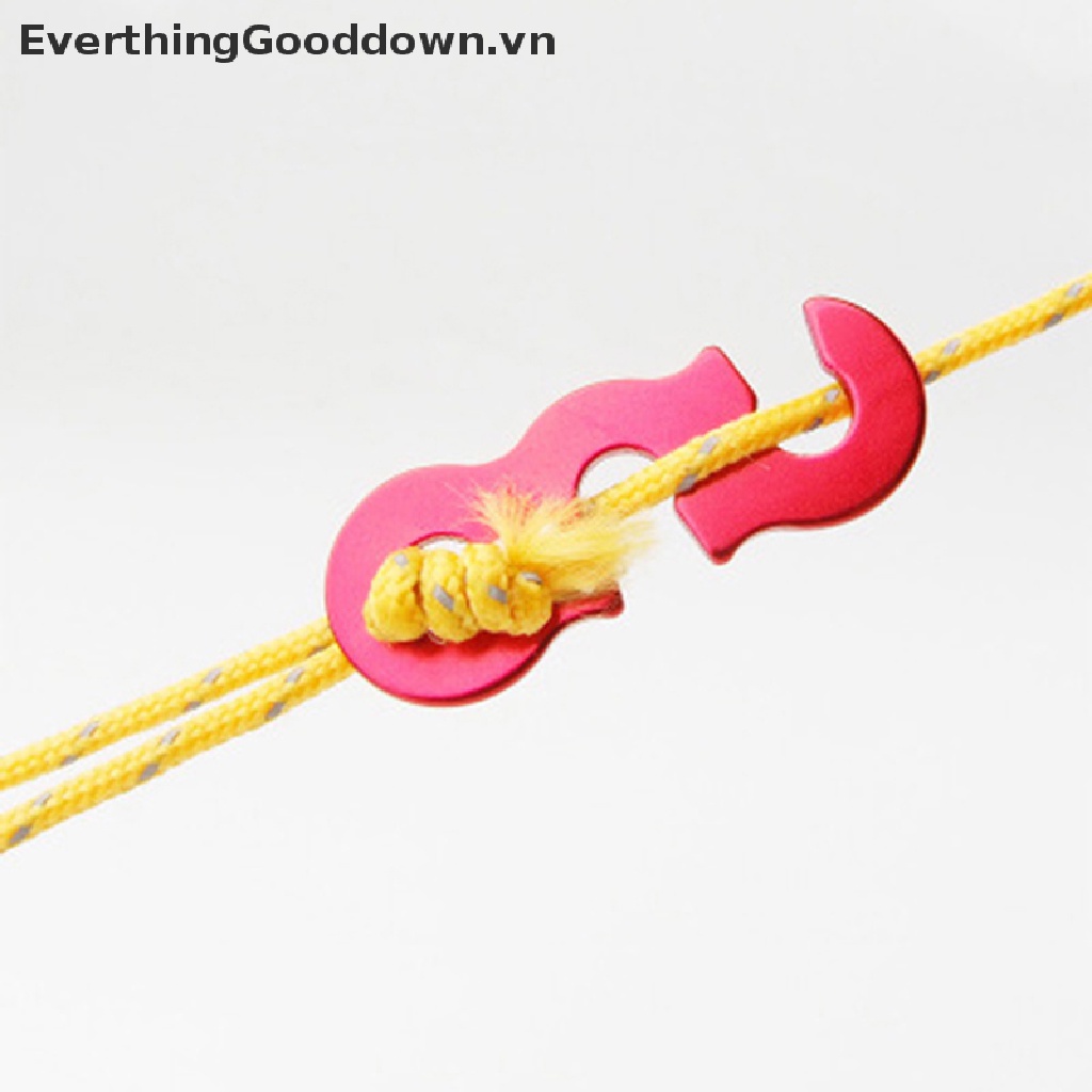 Everthinggear 10 Dụng Cụ Điều Chỉnh Dây Lều Bằng Hợp Kim Nhôm Tháo Gỡ Nhanh