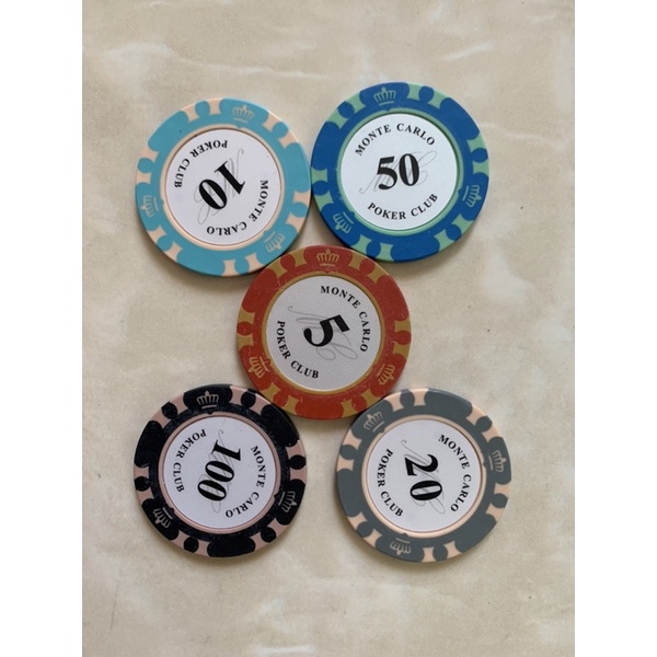Chip poker / Phỉnh poker cao cấp