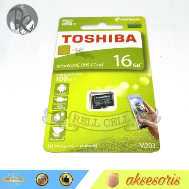 Thẻ Nhớ Toshiba 16gb Class 10 Tốc Độ 100mb / S. Hp / Sd | BigBuy360 - bigbuy360.vn