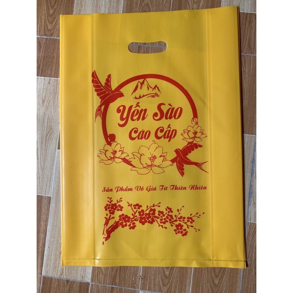 100gram TÚI XỐP PE DẺO  YẾN SÀO CAO CẤP