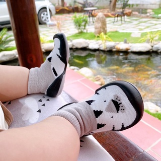 Giày mùa hè cho bé trai đế đen cao su TIGER Ggomoosin hình con hổ dễ phối đồ