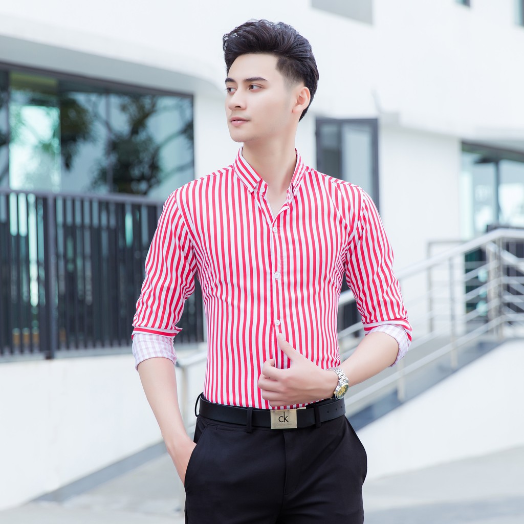 Áo Sơ Mi Nam FLASHBACKS Dài Tay - Cao Cấp - Phong Cách Thời Trang Trẻ Trung - AD00008 | BigBuy360 - bigbuy360.vn