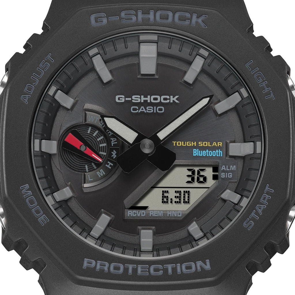 Đồng hồ nam Casio G-Shock GA-B2100-1A chống va đập, năng lượng mặt trời, Bluetooth, hàng chính hãng