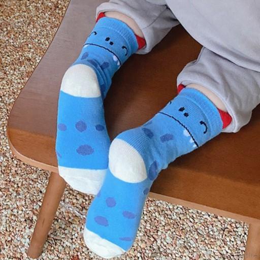 Vớ dài vừa họa tiết hoạt hình nhiều màu sắc dễ thương cho trẻ em