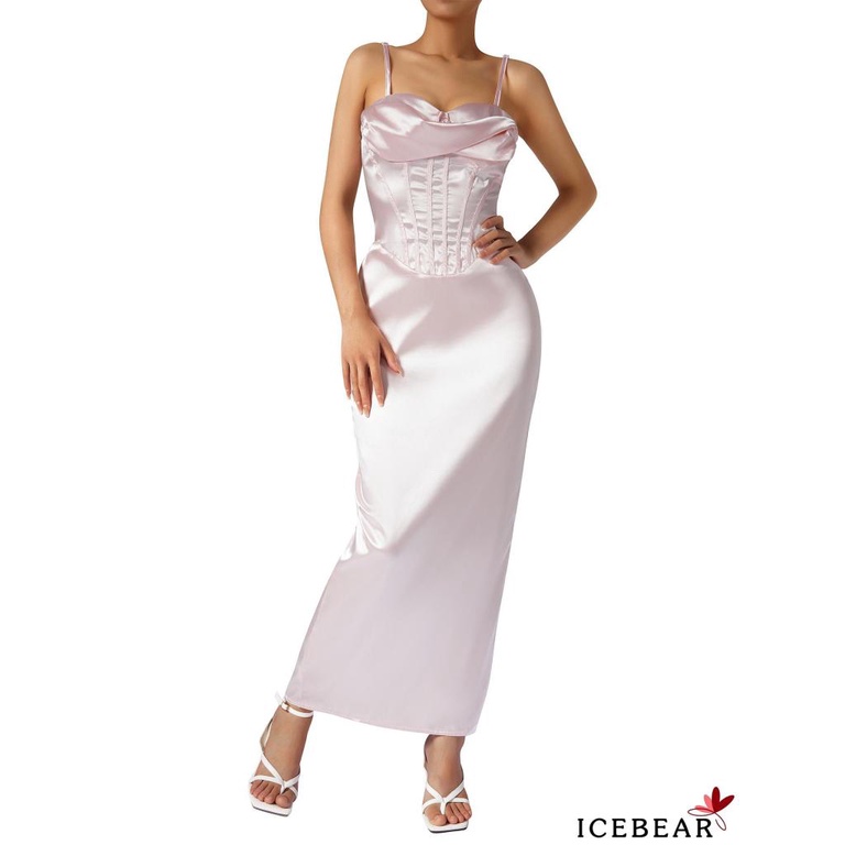 Đầm Dài Hai Dây Màu Sắc Thời Trang Sành Điệu Cho Nữ