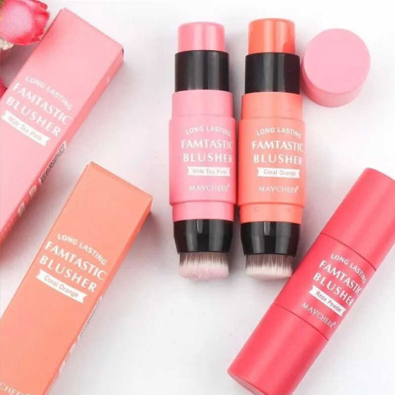 Phấn Má Hồng Dạng Thỏi kèm Cọ Siêu Mịn MayCheer 0024