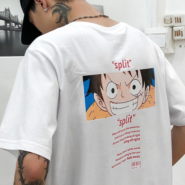 🌸Siêu Rẻ 💯  Áo thun tay lỡ onepiece luffy (unisex) oversize CHẤT ĐẸP CÓ FREESHIP | BigBuy360 - bigbuy360.vn