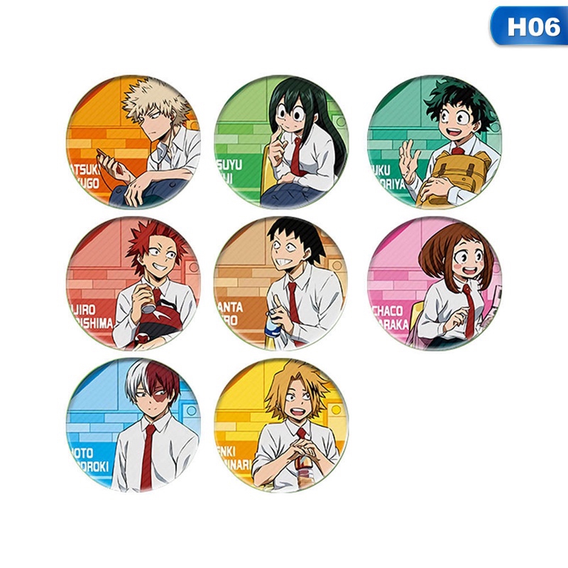 Ghim cài áo kiểu hình nhân vật anime my hero academia