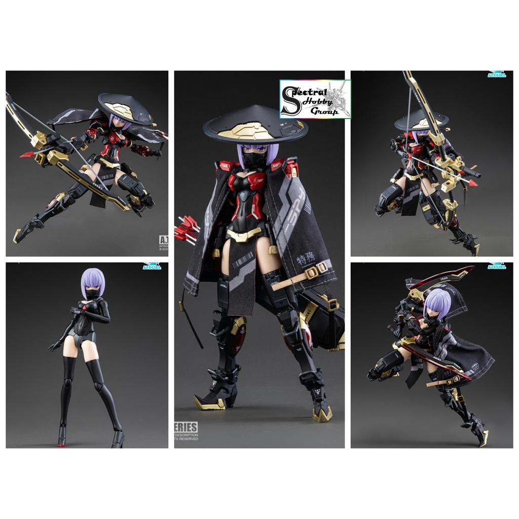 Mô hình lắp ráp Figure ATKGIRL cẩm y vệ Jin Yi Wei Ji Niang JW021 JW059 Silent Eye Death PA pretty armor