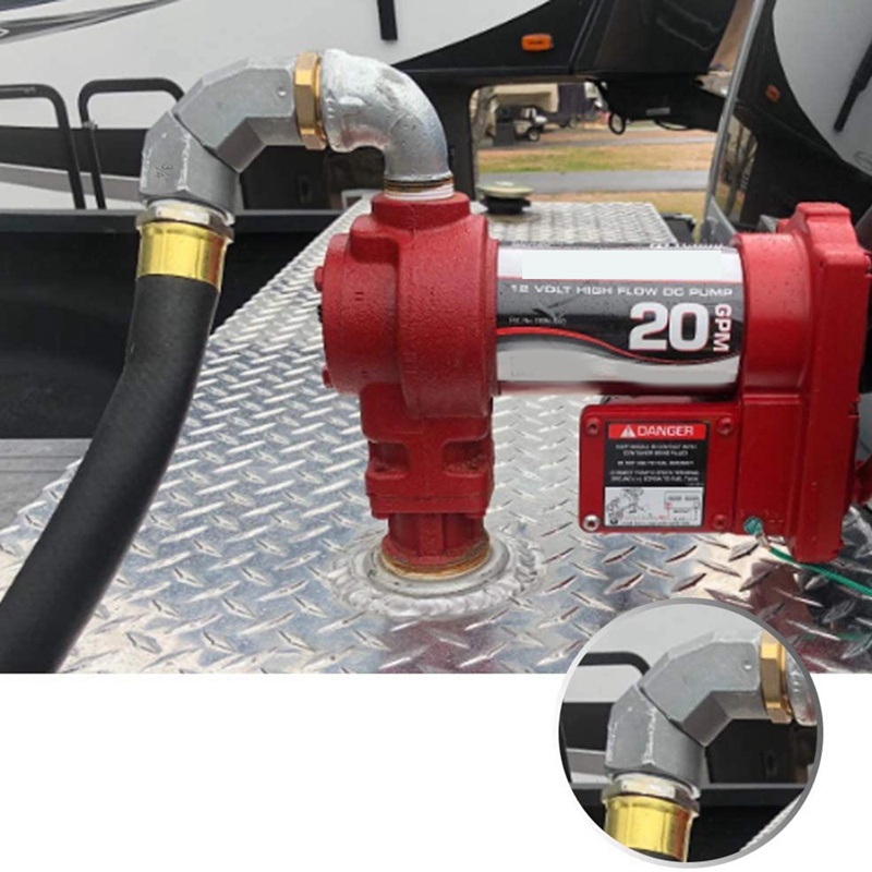 Đầu Nối Ống Nhiên Liệu Xoay 360 Độ 3 / 4 Inch