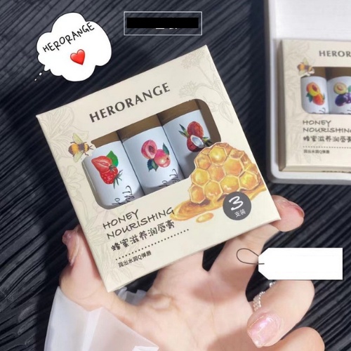 Set 3 Son Herorange Hoa Quả Dưỡng Môi Mềm Mịn Căng Bóng vibesvietnam