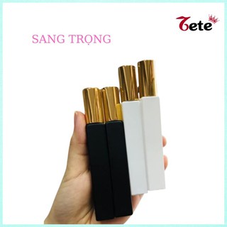 Lọ chiết nước hoa 10ml thủy tinh dạng xịt mẫu vuông sang trọng, chai đựng nước hoa san chiết