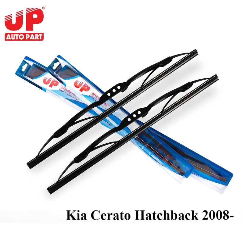 Gạt mưa UP part xương cứng Silicone Kia Cerato Hatchback 2008-