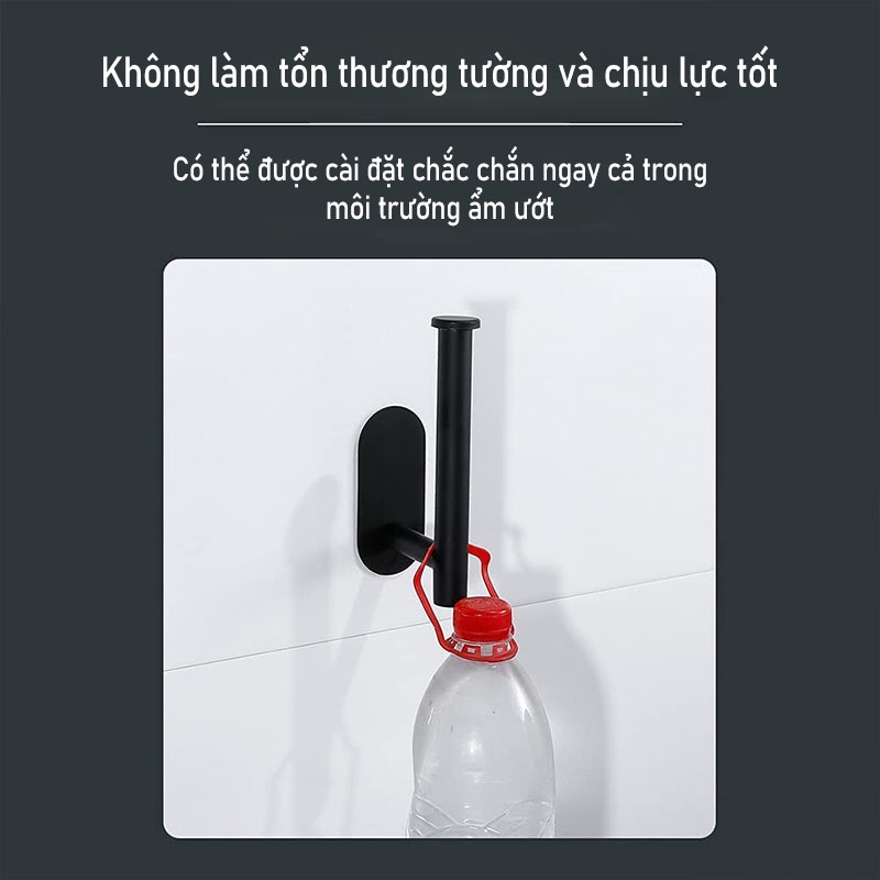 Giá treo cuộn giấy/ khăn MEIDOO chất liệu thép không gỉ 304 cao cấp