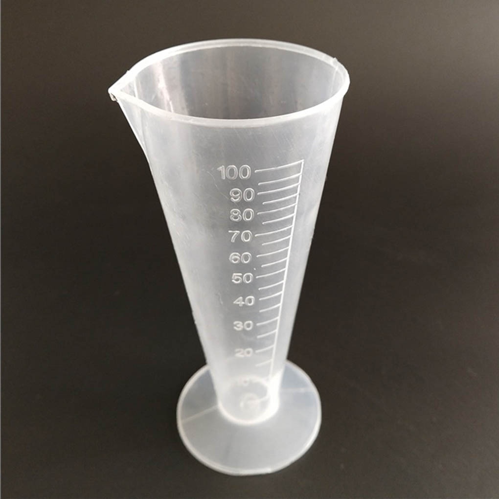 [CHOO] Measurement Cup with Graduations Kitchen Laboratory Beaker Flours Sugar Sauce Plastic Measuring Cup