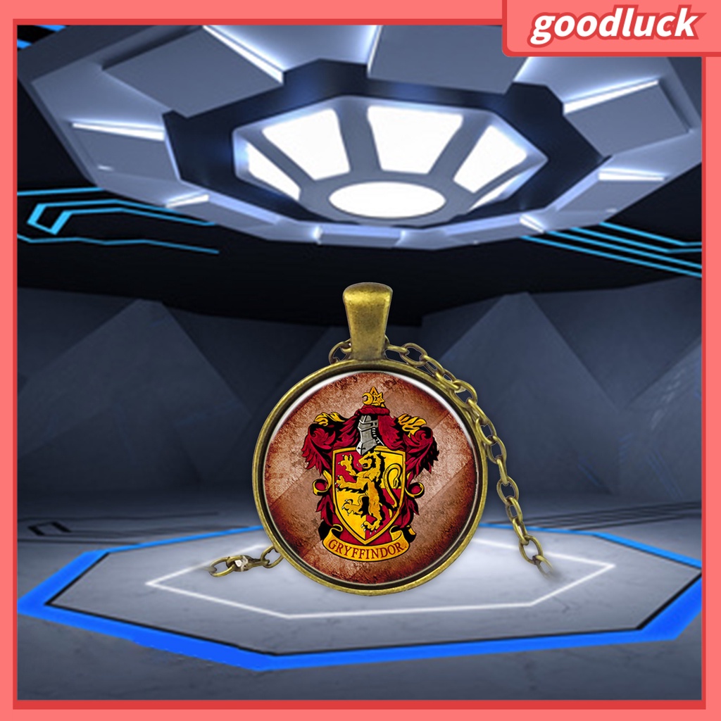 Dây chuyền hợp kim phối mặt phong cách Vintage chủ đề phim Harry Potter