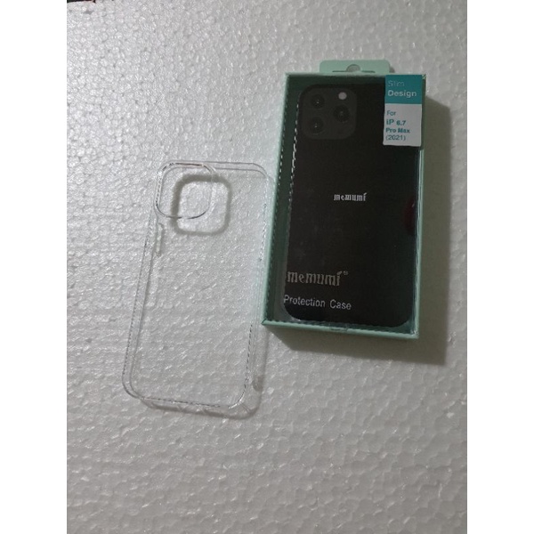 Ốp lưng trong suốt Memumi Clear cho IP 15 pro max,14 pro max/14 pro 13 pro max/13 pro/13/12 Pro Max / 12 pro/12/12 mini.