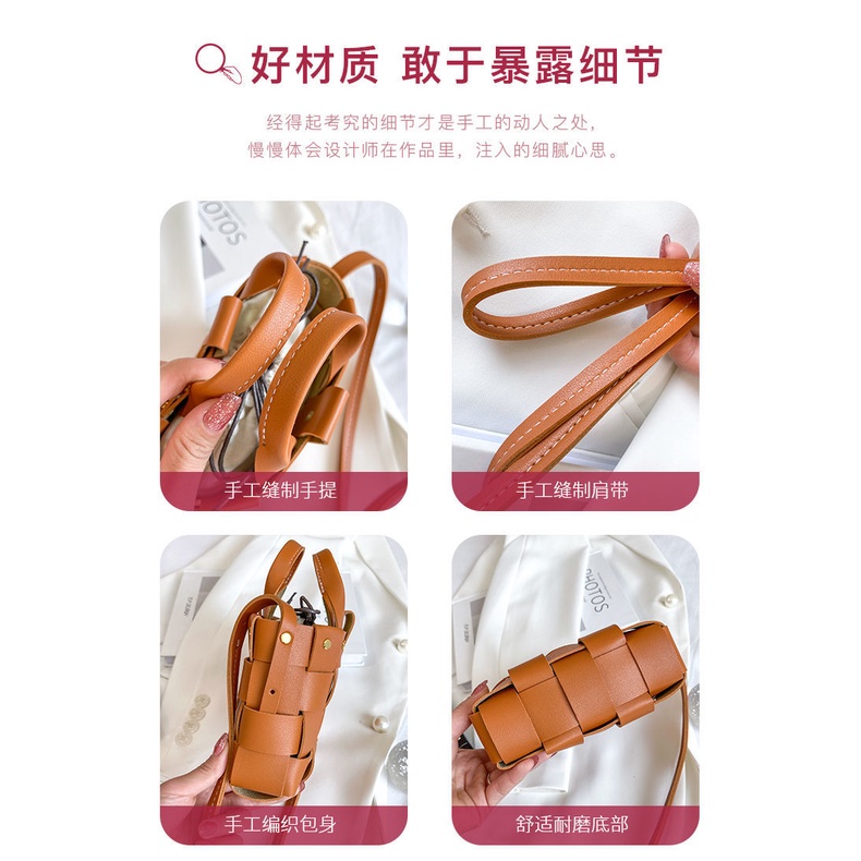 [DIY tự làm] Túi đan bằng tay, túi chất liệu DIY, tự làm quà tặng bạn gái, túi đeo vai DIY, túi đeo chéo, túi xách