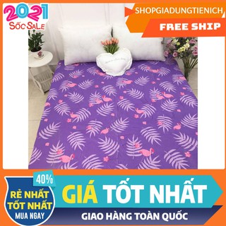 Ga Darp Giường Cotton Poly hạc hồng