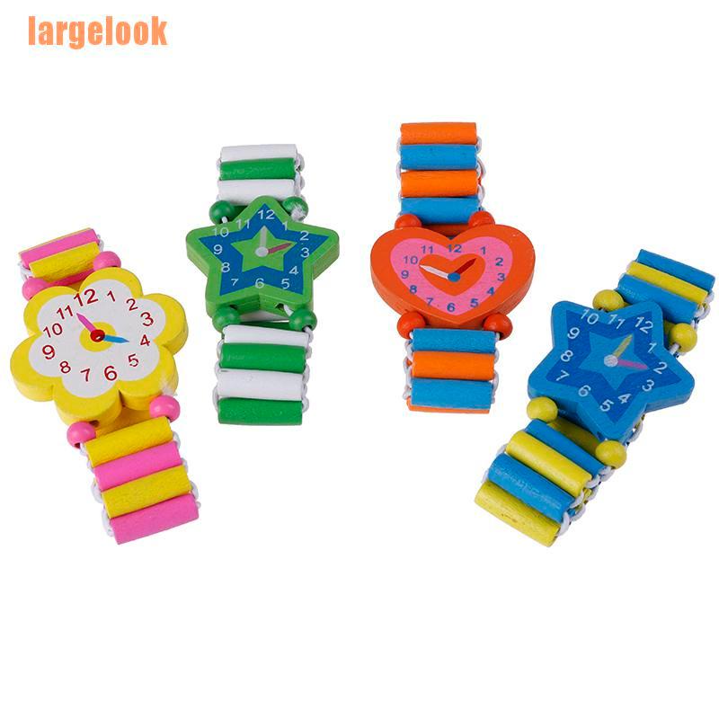 Đồng hồ đeo tay giả gỗ thời trang cho bé trai và gái