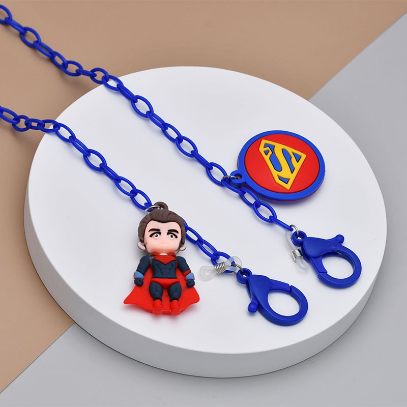 XiaoboACC Dây Đeo Khẩu Trang Hình Nhân Vật Hoạt Hình Mỹ Cho Trẻ Em - 50cm