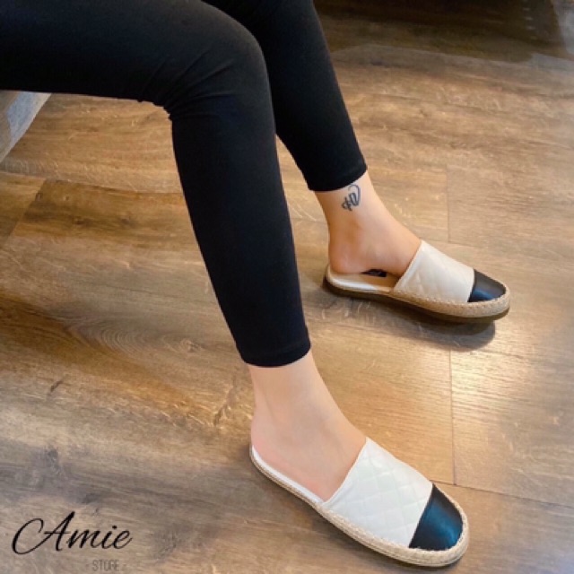 ] GIÀY SỤC TRẦN CHỈ MŨI ĐEN 2020 | BigBuy360 - bigbuy360.vn