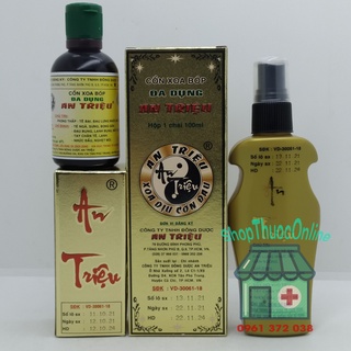 Cồn xoa bóp đa dụng An Triệu