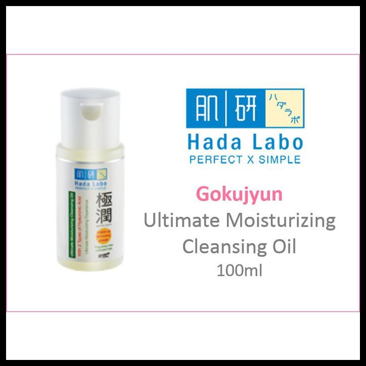 (hàng Mới Về) Dầu Tẩy Trang Hada Labo Gokujyun Ultimate Dưỡng Ẩm Làm Sạch Da 100ml