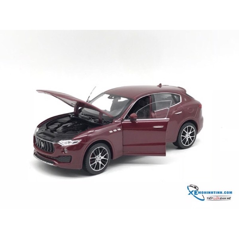 Xe Mô Hình Maserati Levante 1:24 Welly ( Đỏ đô )