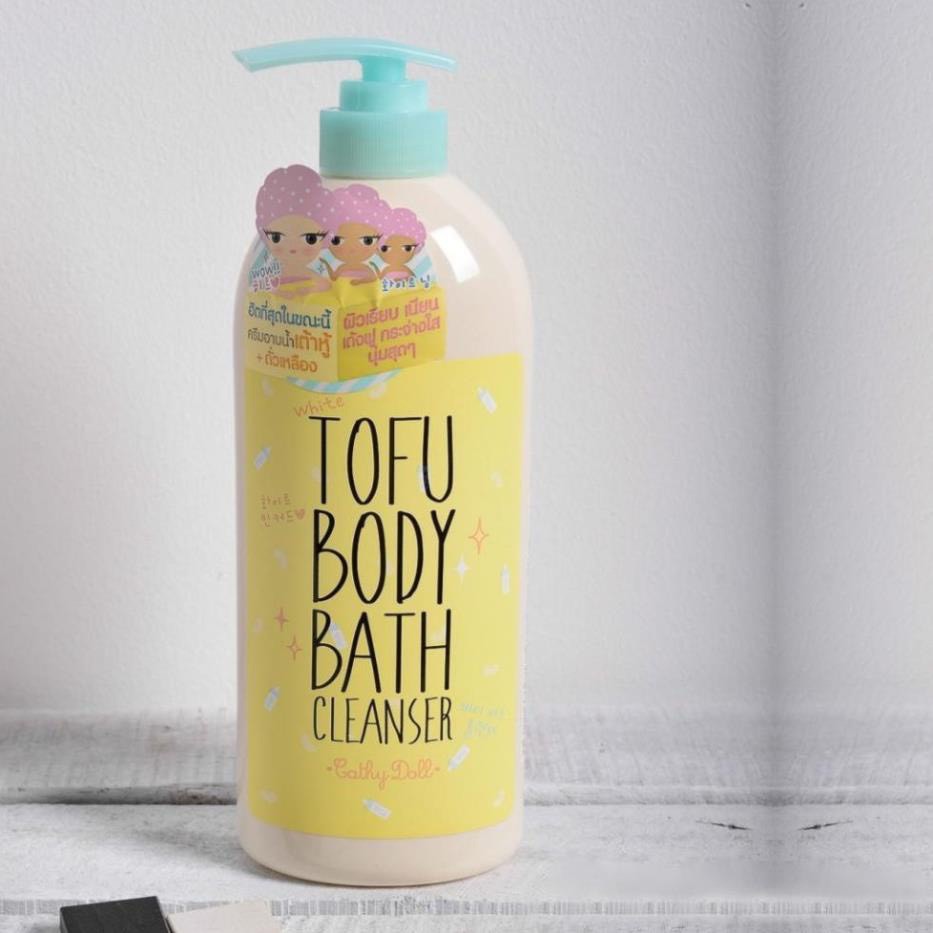 Sữa tắm Cathy Doll Tofu Body Bath Cleanser 750mL