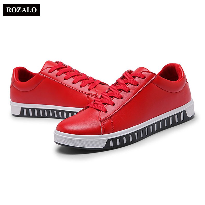 Giày sneaker nam da chống thấm đế bọc cao su Rozalo RM61102