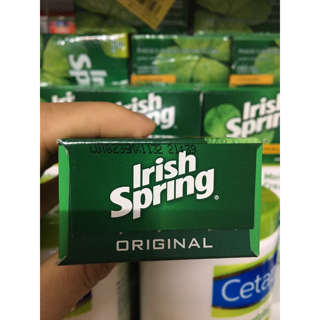 XÀ BÔNG CỤC  IRISH SPRING  ORIGINAL 104.8g MỸ