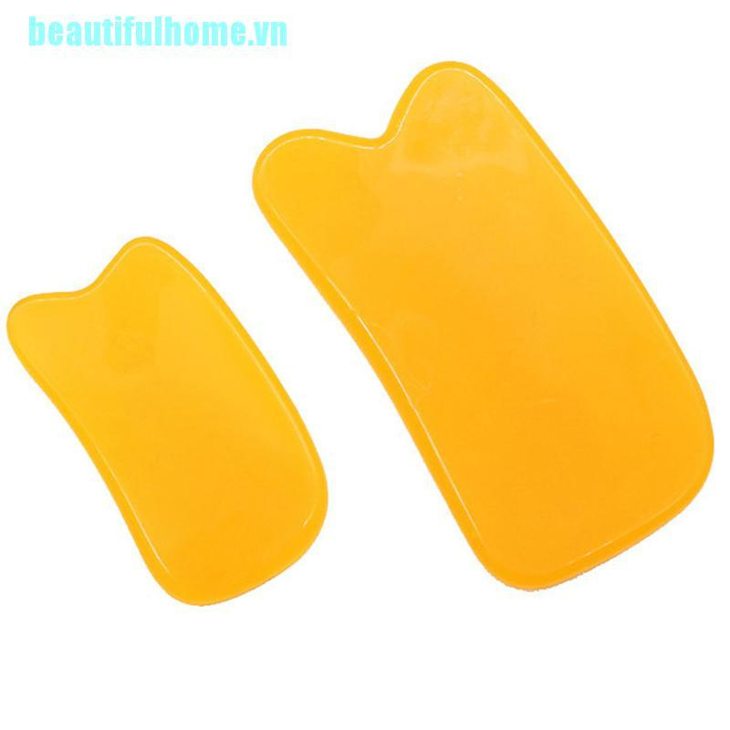 (Hàng Mới Về) Dụng Cụ Mát Xa Cơ Thể Bằng Nhựa Sáp Ong Tiện Lợi