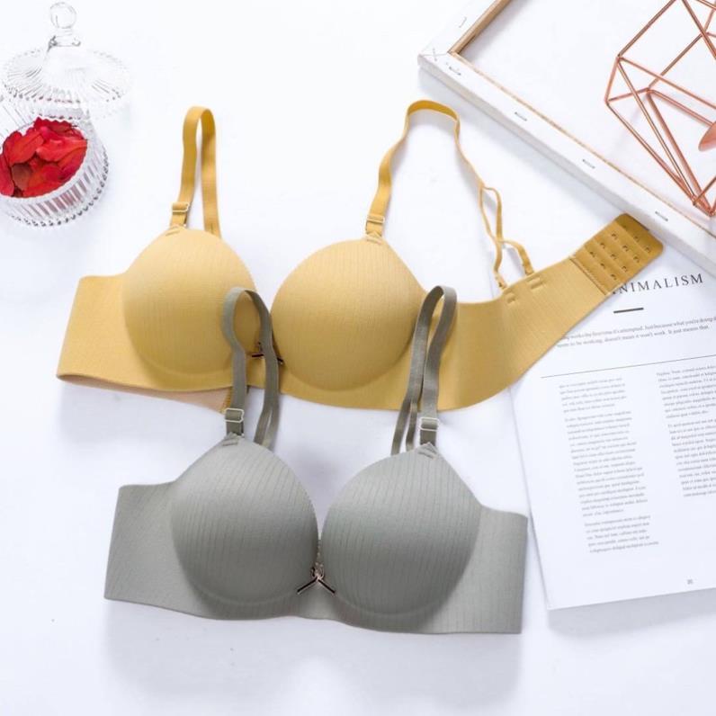 ❤️ Áo Lót Su Myna Phối Kẻ Chìm Nâng Ngực Thời Trang Dành Cho Nữ 541 ❤️