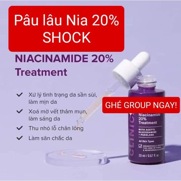 Serum Tinh chất Pâu Lâu Nia 20%