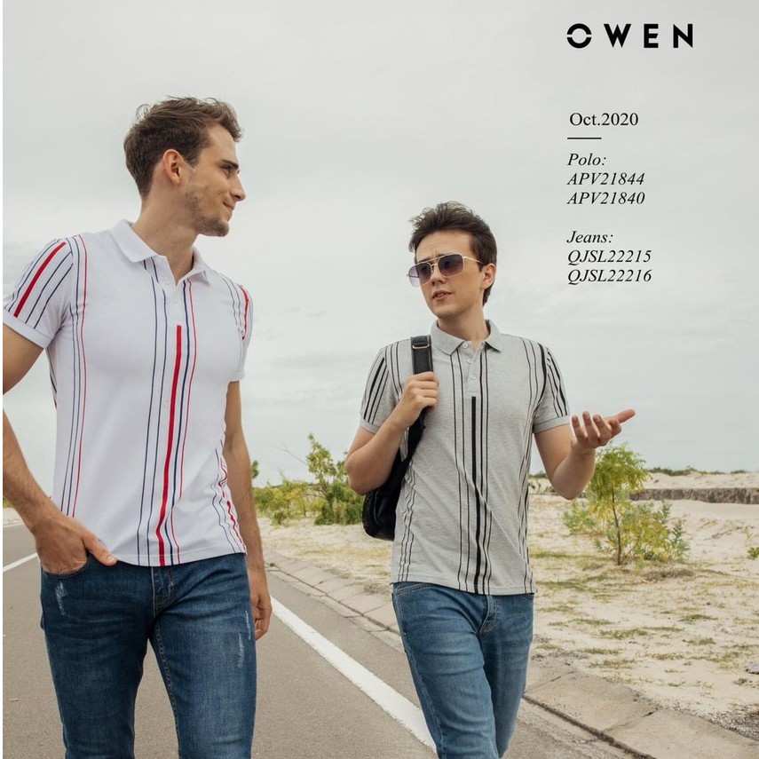 OWEN - Áo polo ngắn tay Owen - Áo thun ngắn tay có cổ