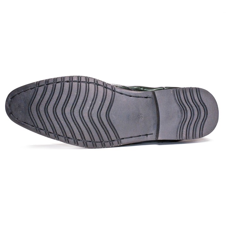 Giày Boot Nam AROTI Cao Cổ Chất Đẹp Cao Cấp,Đế Khâu Siêu Bền, Tăng Chiều Cao 3cm Form Hàn Màu Đen-CB520-Bóng-SP2