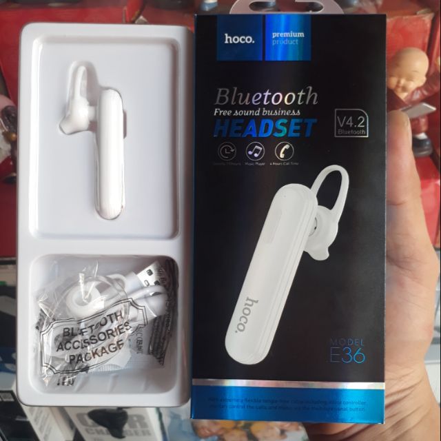 Tai Nghe Bluetooth Hoco E36 Thiết Kế Đẹp, Pin Trâu, Nghe Hay và Êm Tai