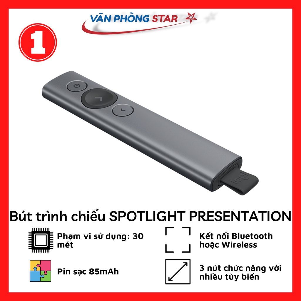 Bút trình chiếu SPOTLIGHT PRESENTATION REMOTE