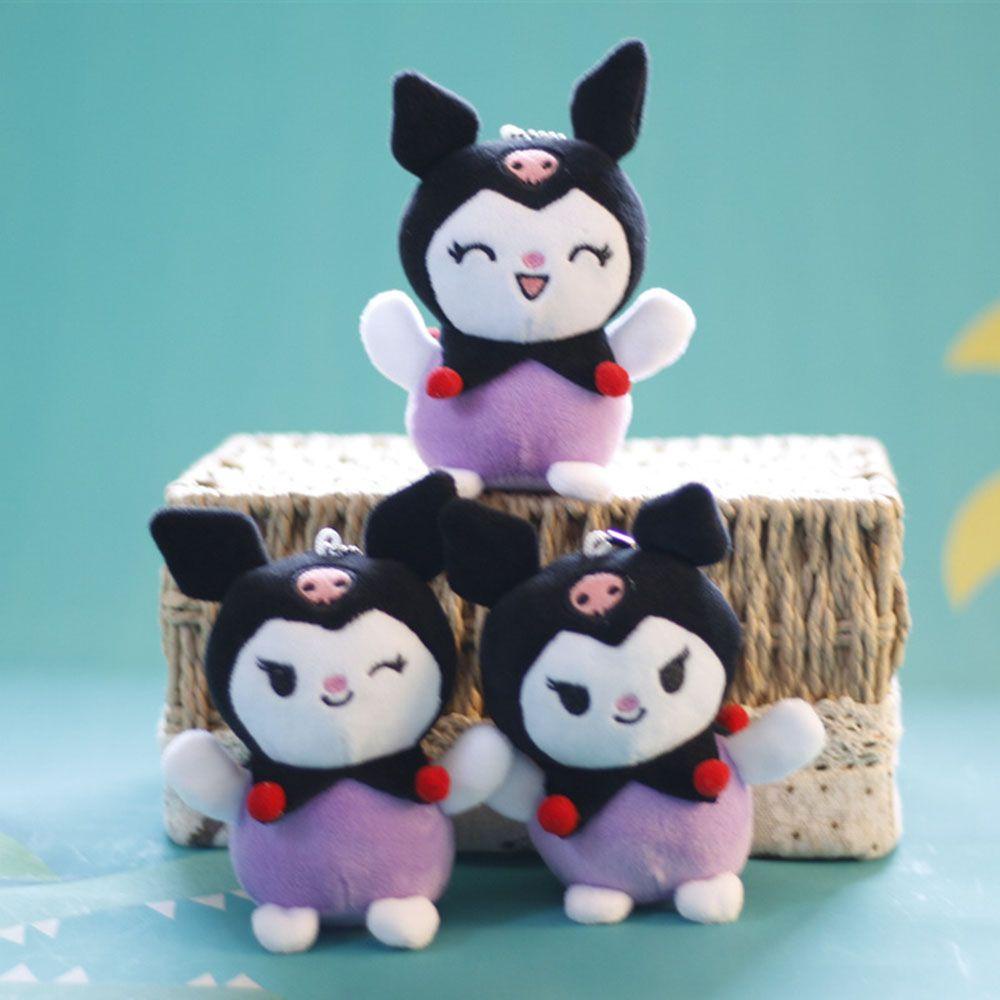 Móc Khóa Hình Kuromi Nhồi Bông Dễ Thương