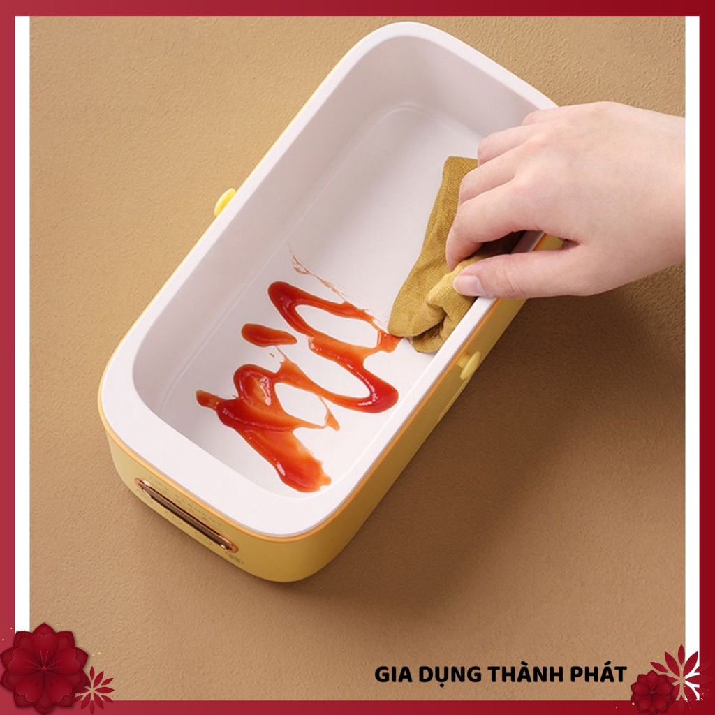 Hộp cơm cắm điện Life element F58, dung tích 1.0 lít, có chức năng hẹn giờ, dùng để nấu và hâm nóng thức ăn