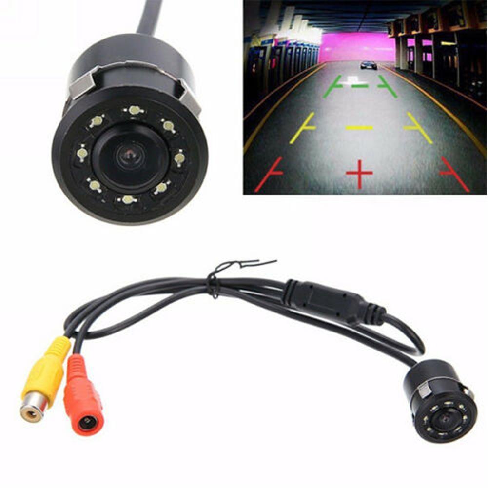 Camera chiếu hậu 170 độ 8 LED L4V9 S4Y6 hình tròn W8E0