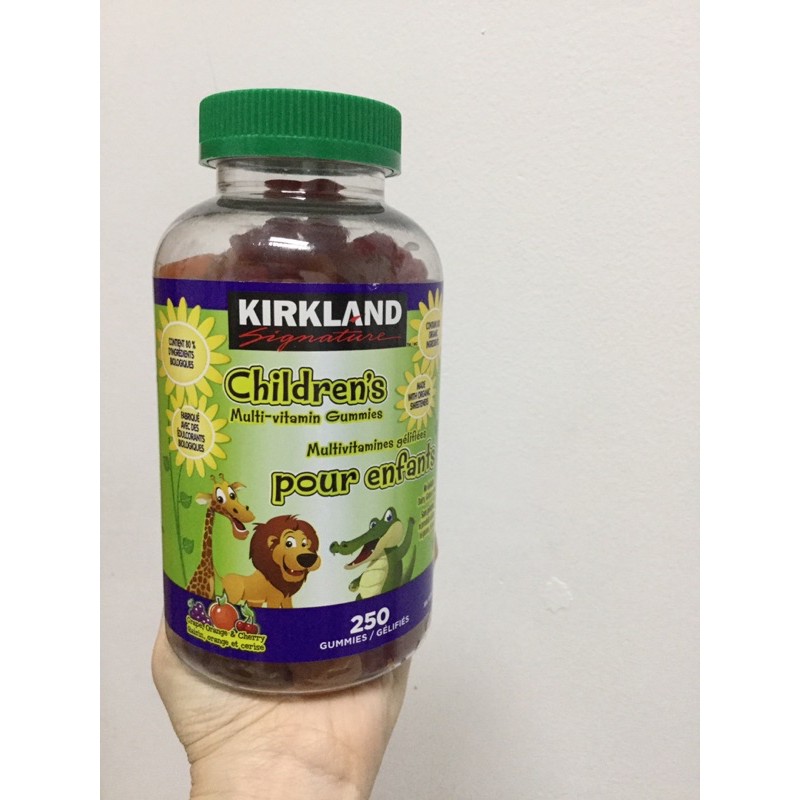 Kẹo dẻo Kirkland Multivitamin Gummies 250 viên