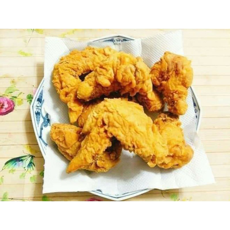 bột chiên gà KFC - Bột chiên gà KFC thơm, giòn - Bột chiên gà giòn vị hành tỏi