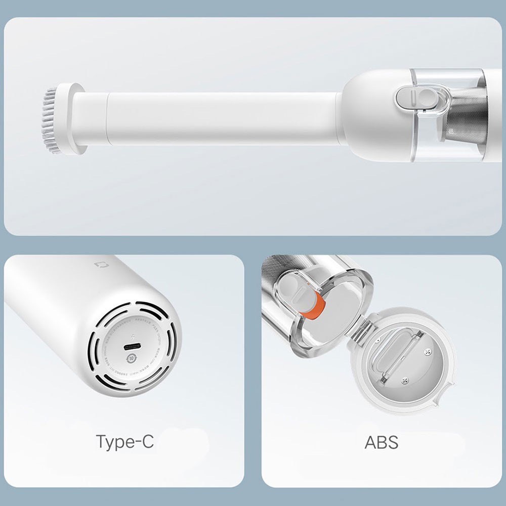 Máy hút bụi cầm tay Xiaomi Mijia SSXCQ01XY không dây công suất 120W - Hút Mạnh 13000PA - Hàng Chính Hãng