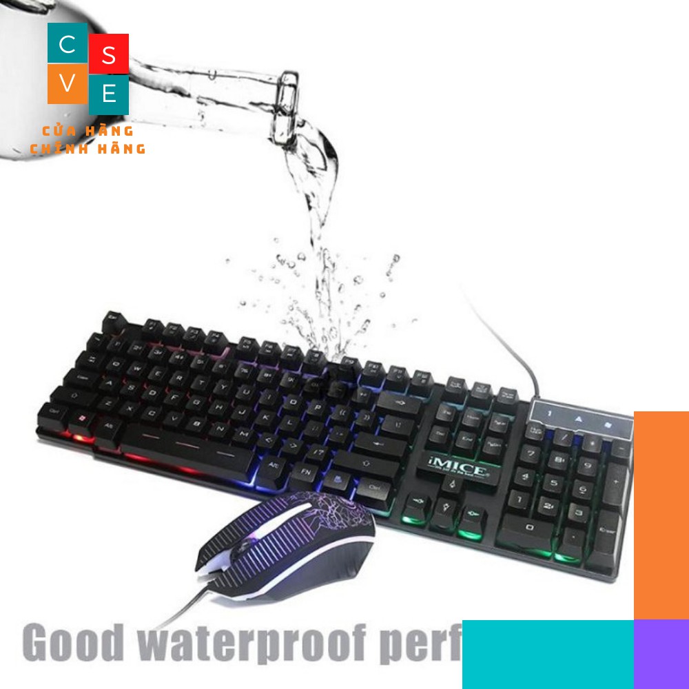 Combo Bàn Phím Chuột Giả Cơ IMICE KM-680 - Bàn Phím Chuột Máy Tính Có Dây Led Chuyên Gaming Chính Hãng | BigBuy360 - bigbuy360.vn