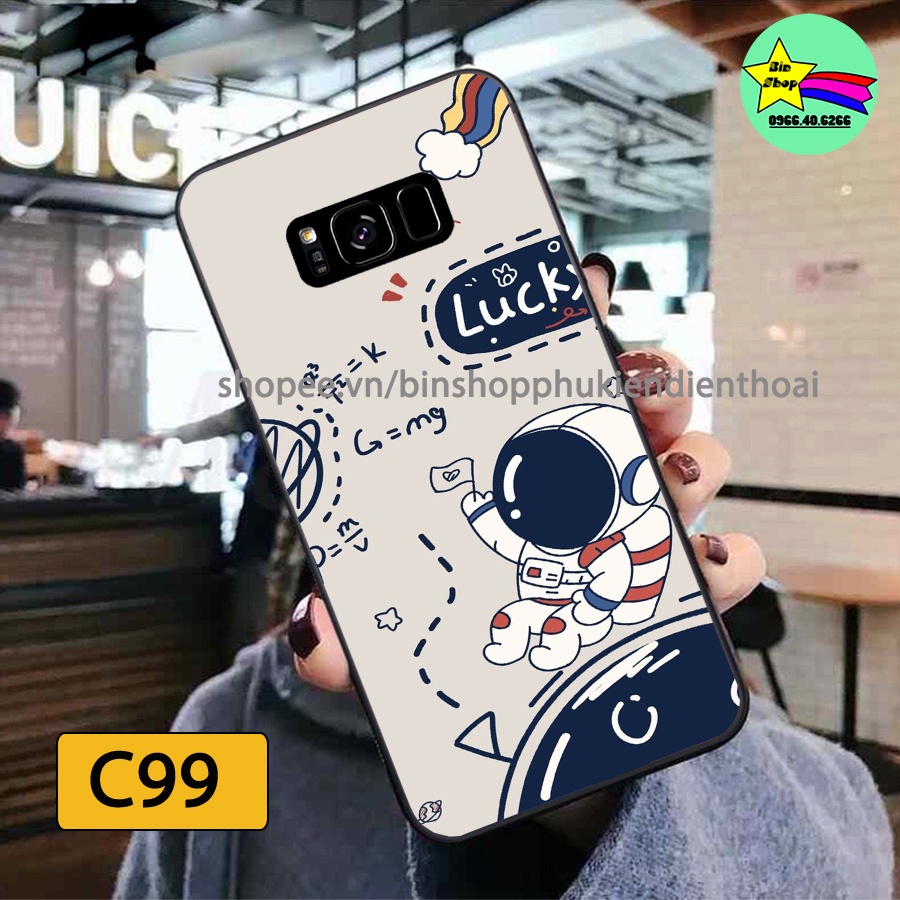 Ốp lưng Samsung S8 / Samsung S8 Plus / Samsung S9 / Samsung S9 Plus in hình Vũ trụ ngân hà đáng yêu