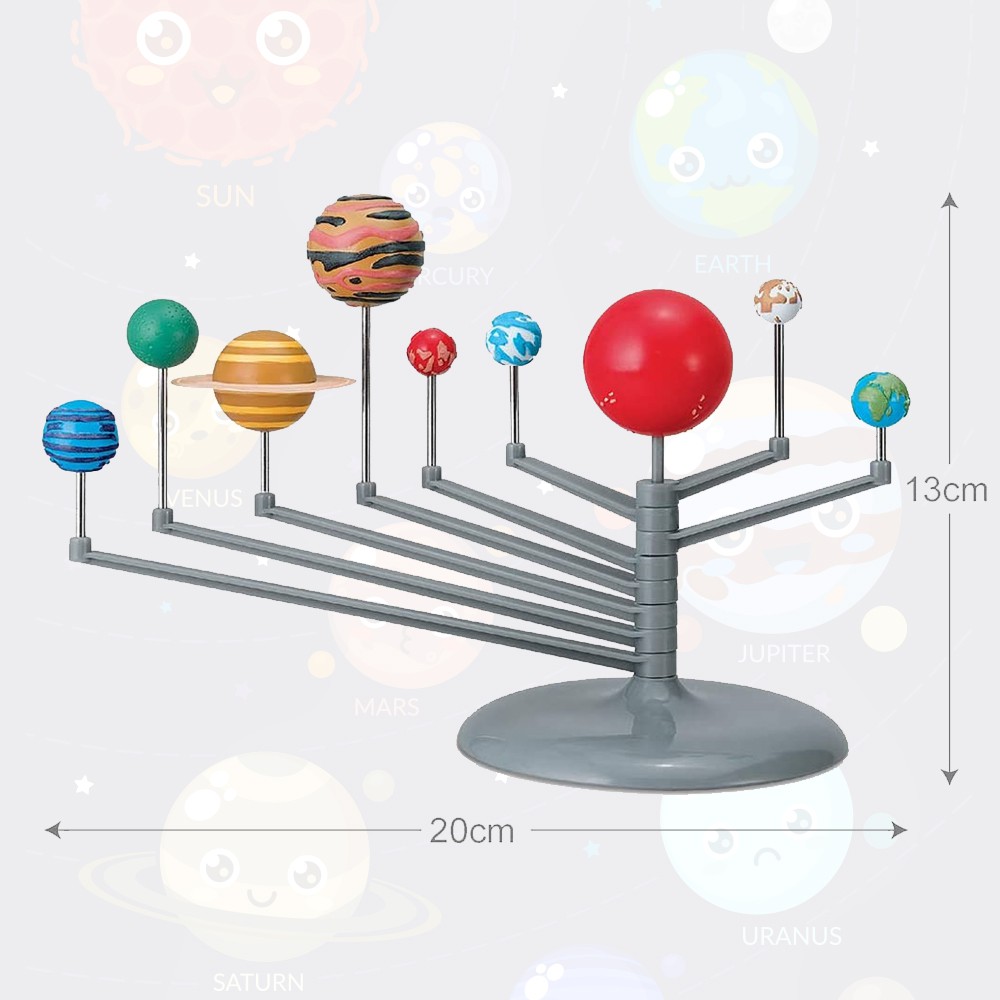 Bộ Đồ Chơi Khoa Học 9 Hành Tinh Sáng Tạo Cho Bé Trai 6-8 Tuổi